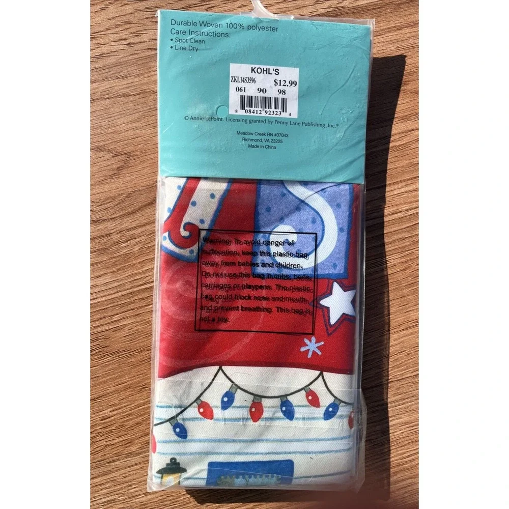 Meadow Creek Garden Flag RV Camper USA Welcome 12.5